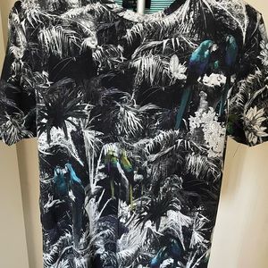 Mens Ted Baker Tropar shirt. Sz 5, slim fit. Black. Lightly used.